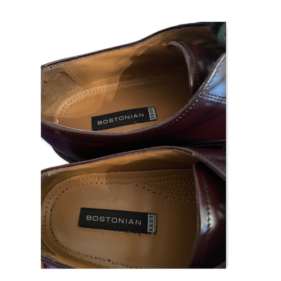 Sunday Best Bostonians size 12 Leather upper and leather insoles. Maroon lace up - Picture 4 of 6